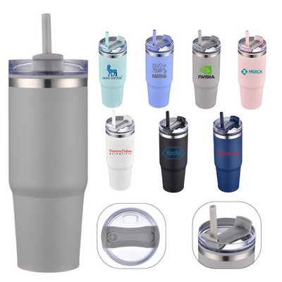 30oz PP inner, SS outer tumbler with powder coating