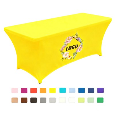 Full Color Dye Sublimation Stretch Table Cover